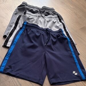 Bundle of 3 boys size M 7/8 athletic shorts